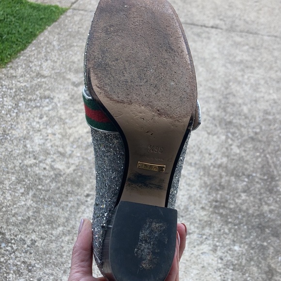Vintage Gucci collector Glitter Shoes - Picture 6 of 9
